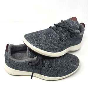Allbirds Wool Runner Charcoal Gray Heather Merino Wool Walking Sneaker Mens 9
